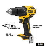 Taladro percutor inalámbrico DeWalt 1/2" Brushless DCD709D2