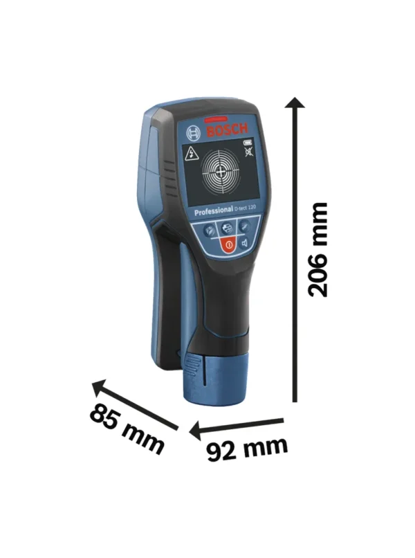 MEDIDOR DETECTOR DE MATERIALES D-TECT 120 BOSCH - Imagen 2