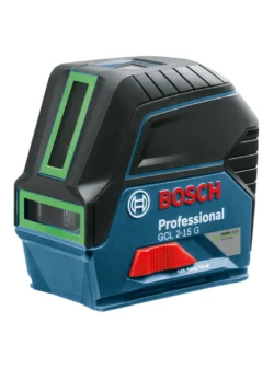 Nivel Bosch láser verde 2 líneas y plomada GCL 2-15 G