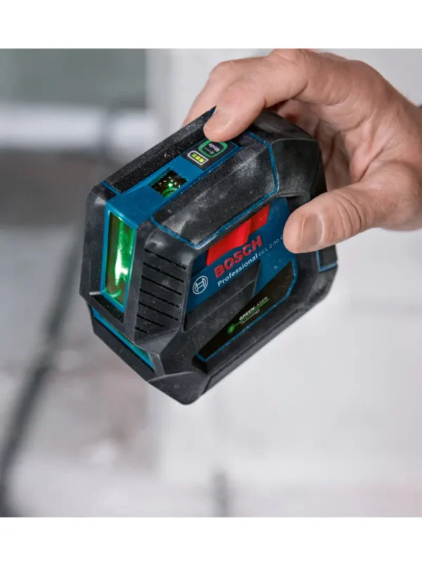 NIVEL LÁSER ALCANCE 50 MT LÍNEAS VERDES GCL 2-50 G BOSCH - Imagen 7