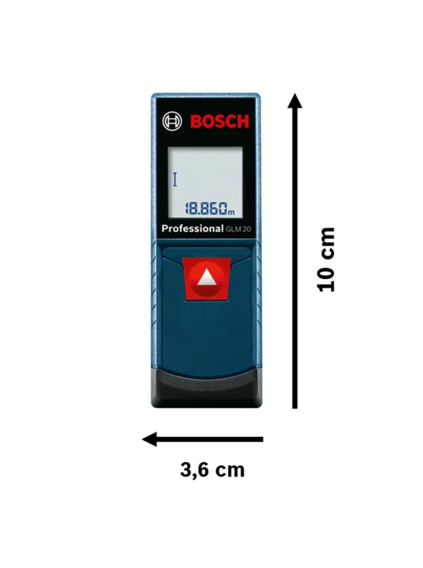 Nivel láser verde 15m GLL 2-15 G + Medidor GLM 20 Bosch