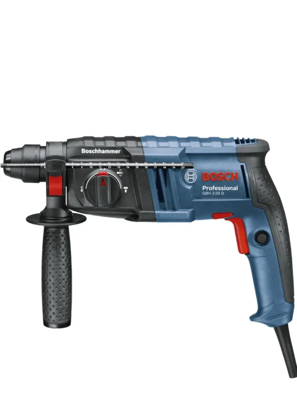 TALADRO ROTOMARTILLO SDS PLUS 1.7JULES 720W GBH 2-20D BOSCH - Imagen 4