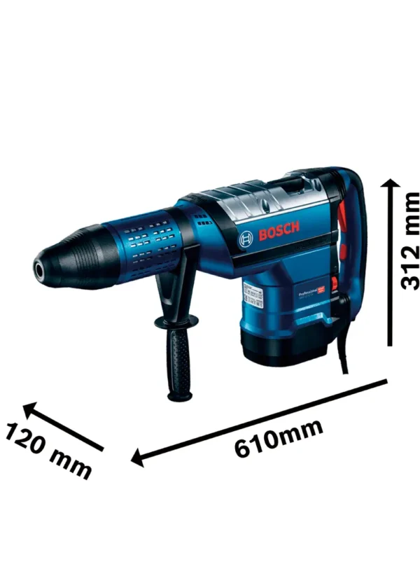ROTOMARTILLO PROFESSIONAL 1700W GBH 12-52 DV BOSCH - Imagen 2