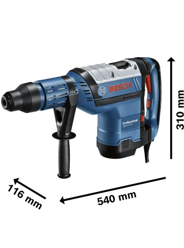 ROTOMARTILLO PROFESSIONAL 1500W GBH 8-45 DV BOSCH - Imagen 2