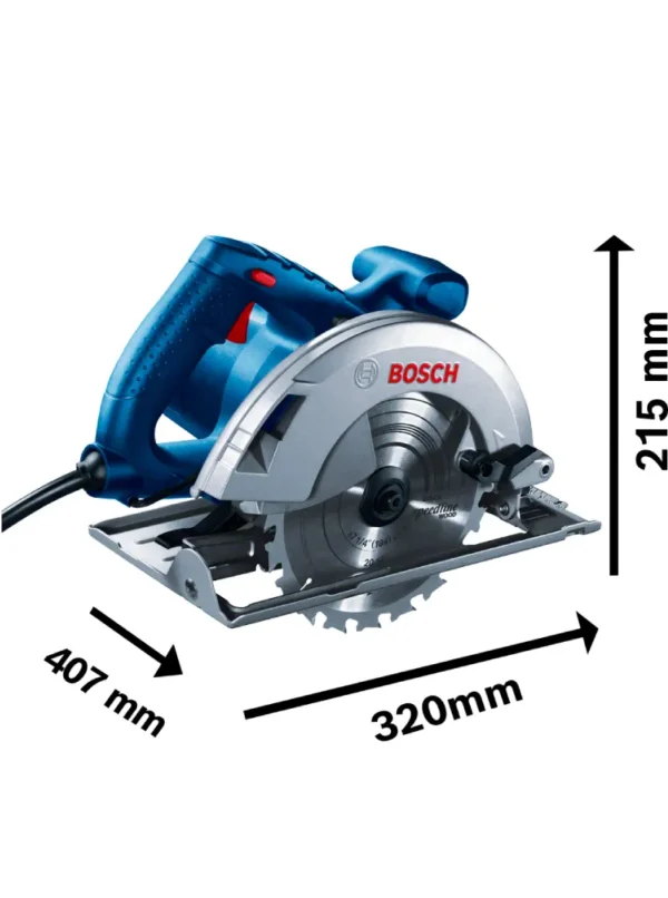SIERRA DE MANO PROFESSIONAL 2000W GKS 20-65 BOSCH - Imagen 2