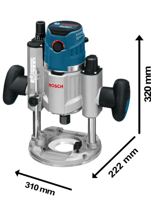RUTEADORA PROFESSIONAL 1600W GOF 1600 CE BOSCH - Imagen 2