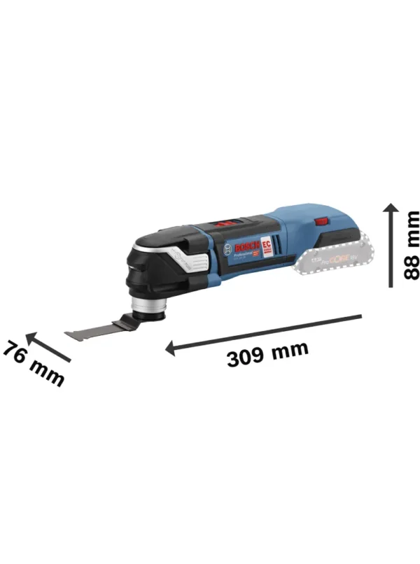 MULTICORTADORA OSCILANTE INALÁMBRICA 18V GOP 18V-28 BOSCH - Imagen 2