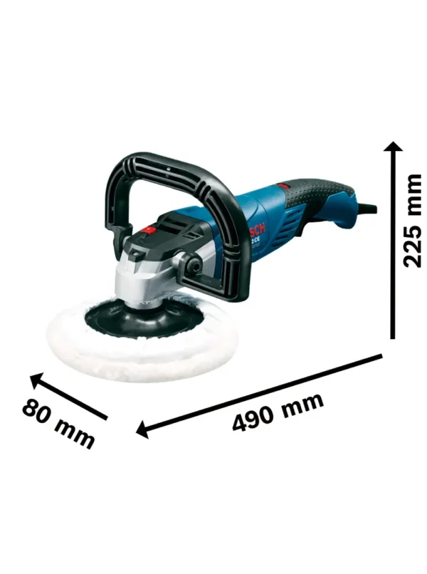 POLICHADORA PROFESSIONAL DE 7" 1250W GPO 12 CE BOSCH - Imagen 2