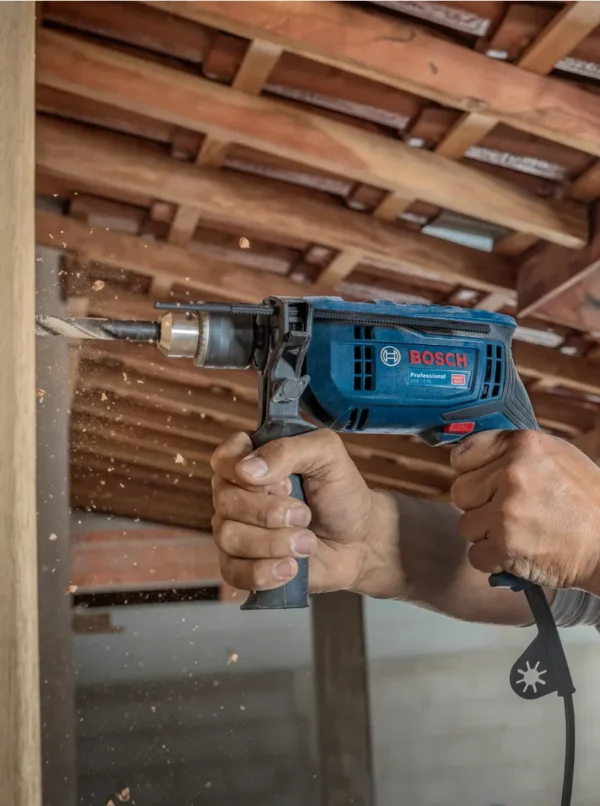 TALADRO PERCUTOR PROFESSIONAL 650W GSB 13 RE BOSCH - Imagen 7