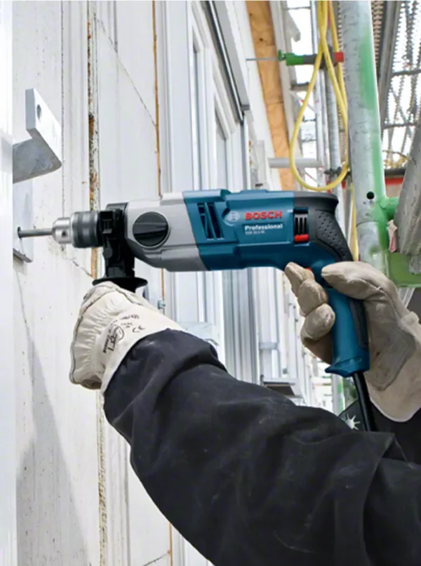 TALADRO PERCUTOR PROFESSIONAL 1/2" 800W GSB 20-2 RE BOSCH - Imagen 5