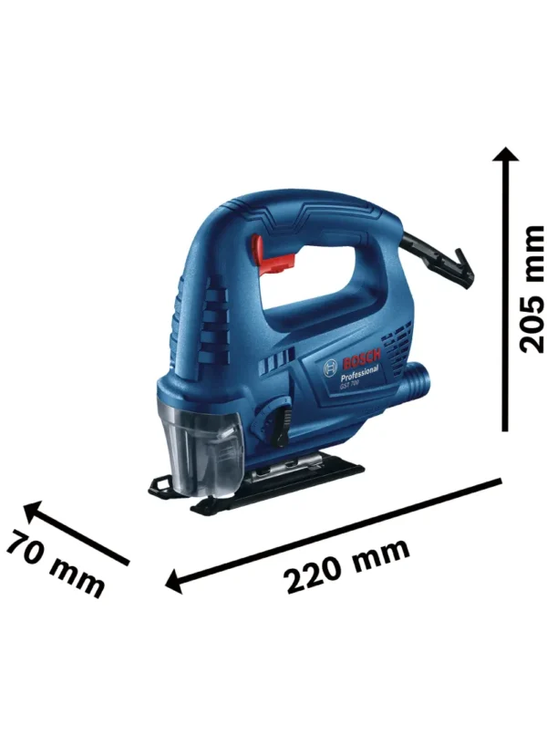 SIERRA CALADORA PROFESSIONAL 500W 110V GST 700 BOSCH - Imagen 2