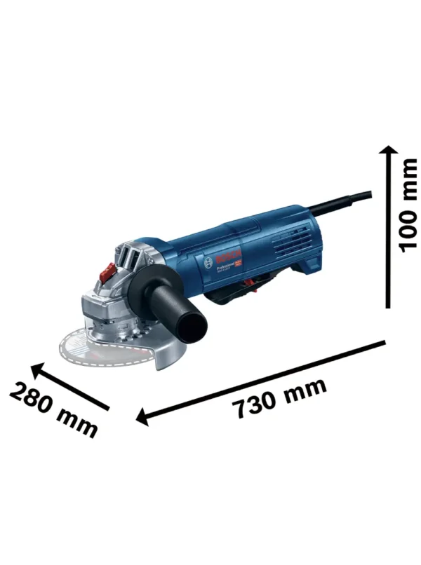 PULIDORA GWS 9-125 P BOSCH PROFESSIONAL 900W - Imagen 2