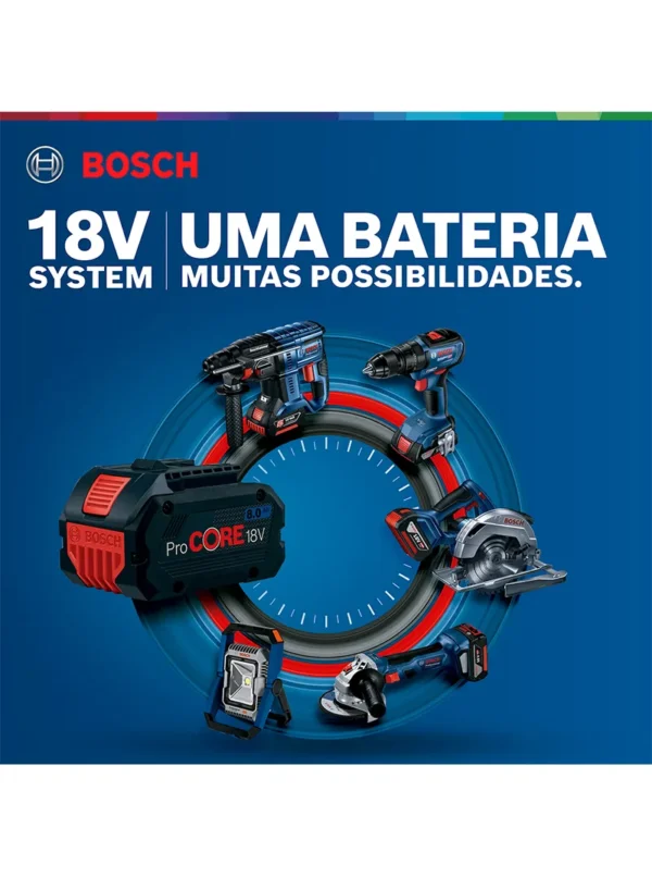 BATERIA RECARGABLE DE 8.0AH 18V PROCORE18V BOSCH - Imagen 5
