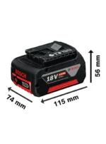 BATERÍA RECARGABLE DE LÍTIO DE 18V GBA 18V 4.0AH BOSCH