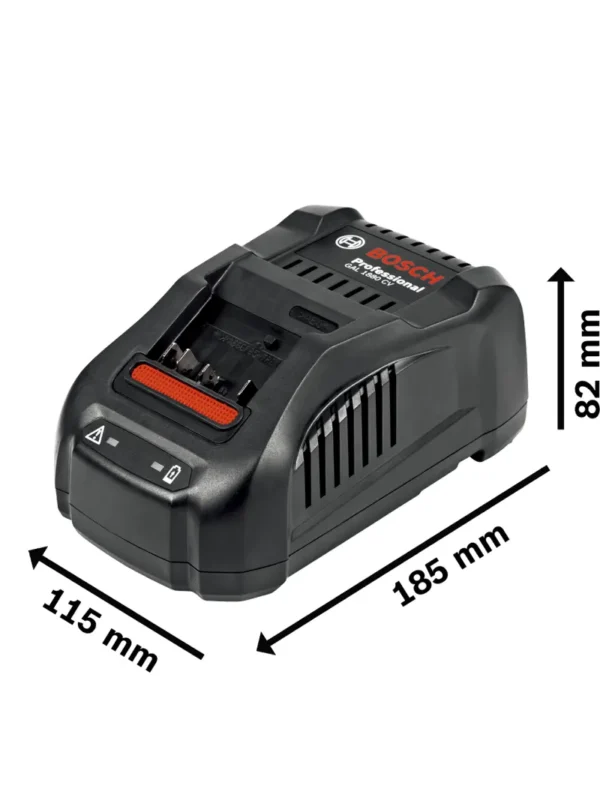 KIT DE PILAS RECARGABLES 18V + CARGADOR GAL1880CV BOSCH - Imagen 2