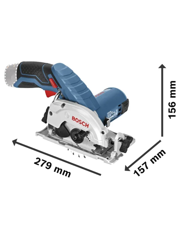 SIERRA CIRCULAR INALÁMBRICA PROFESSIONAL 12V GKS12V-26 BOSCH - Imagen 2