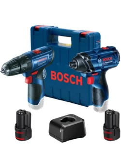 Llave de impacto inalámbrica+ Destornillador GSB 120 LI Bosch