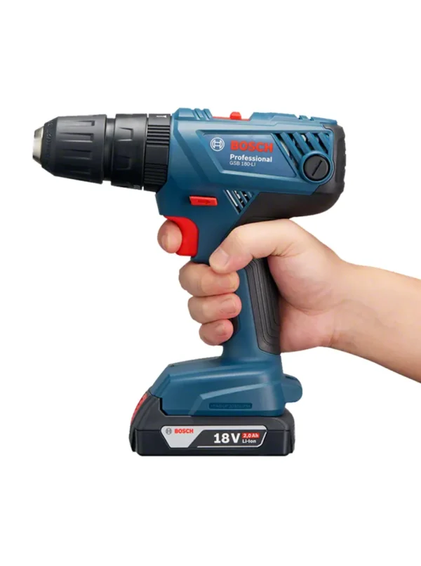 TALADRO PERCUTOR INALÁMBRICO DE 18V 1/2" GSB 180-LI BOSCH - Imagen 3