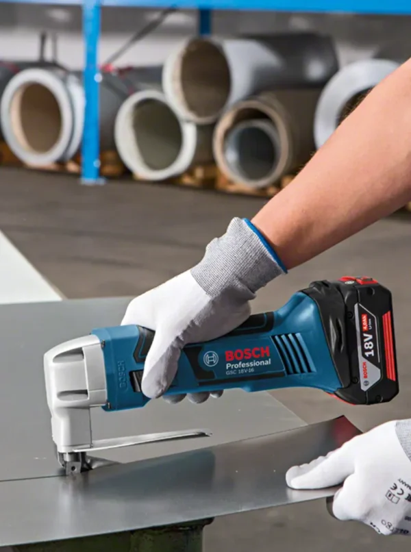 CIZALLA INALÁMBRICA PARA LÁMINA PROFESSIONAL GSC18V-16 BOSCH - Imagen 5