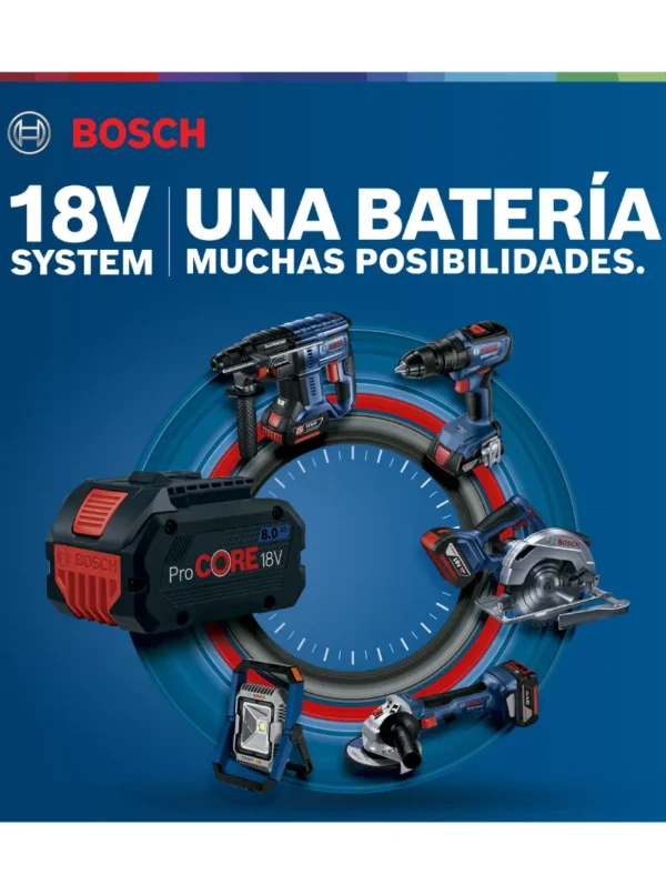 LIJADORA ORBITAL INALÁMBRICA PROFESSIONAL GSS 18V-10 BOSCH - Imagen 7