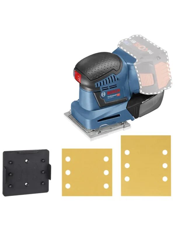 LIJADORA ORBITAL INALÁMBRICA PROFESSIONAL GSS 18V-10 BOSCH - Imagen 4