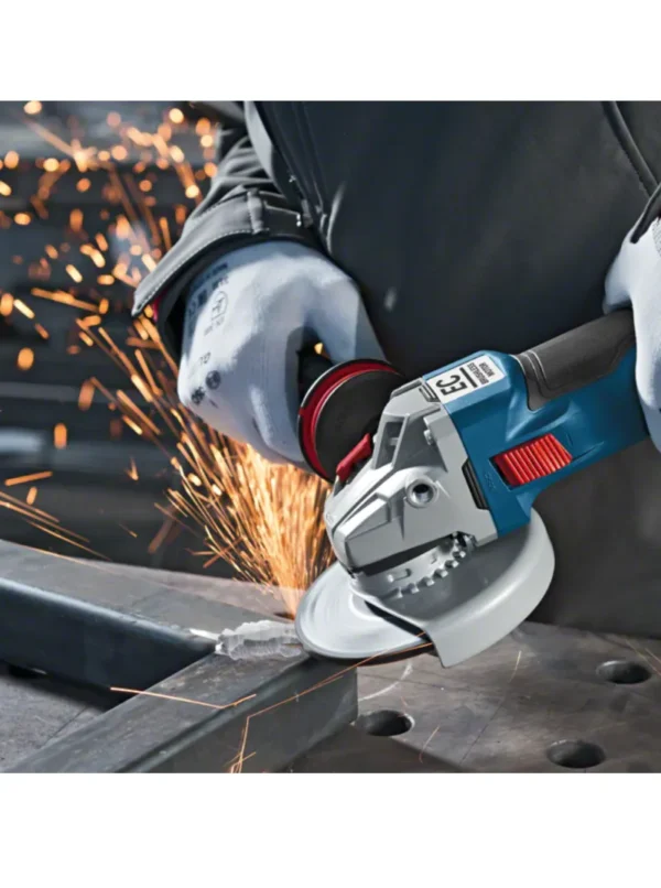 MINI PULIDORA INALÁMBRICA BRUSHLESS 18V GWS 18 V-10PC BOSCH - Imagen 5
