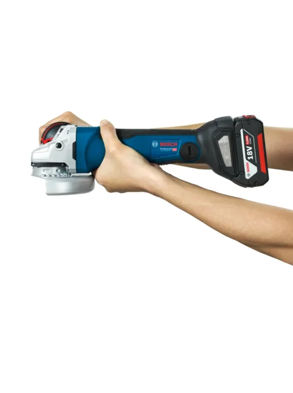 MINI PULIDORA INALÁMBRICA BRUSHLESS 18V GWS 18 V-10PC BOSCH - Imagen 4