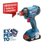 LLAVE DE IMPACTO 1/2"-1/4" 18V 2 BATERÍAS GDX 180-LI BOSCH