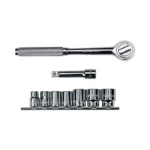 JUEGO DE COPAS 10 PIEZAS CUADRANTE 3/8 DE 3/8 A 3/4" STANLEY 86-219