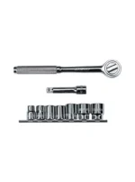 JUEGO DE COPAS 10 PIEZAS CUADRANTE 3/8 DE 3/8 A 3/4" STANLEY 86-219