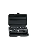 JUEGO DE COPAS 18 PIEZAS CUADRANTE 1/4 DE 4 A 13 MM STANLEY 86-117