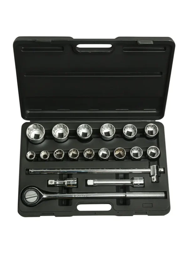JUEGO DE COPAS 19 PIEZAS CUADRANTE 3/4 DE 22 AL 50 MM STANLEY 89-101