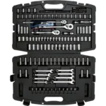 JUEGO DE COPAS 201 PIEZAS CUADRANTE 1/4, 3/8, 1/2 STANLEY 91-988