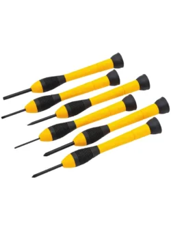 JUEGO DE DESTORNILLADORES 6 PIEZAS PARA JOYERIA STANLEY 66-052