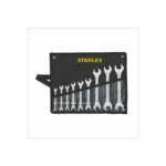JUEGO DE LLAVES BOCA FIJA DE 9 PIEZAS DE 6 A 24 MM STANLEY STMT23124