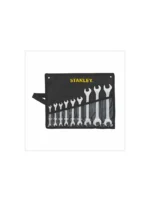 JUEGO DE LLAVES BOCA FIJA DE 9 PIEZAS DE 6 A 24 MM STANLEY STMT23124
