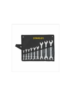 JUEGO DE LLAVES BOCA FIJA DE 9 PIEZAS DE 6 A 24 MM STANLEY STMT23124