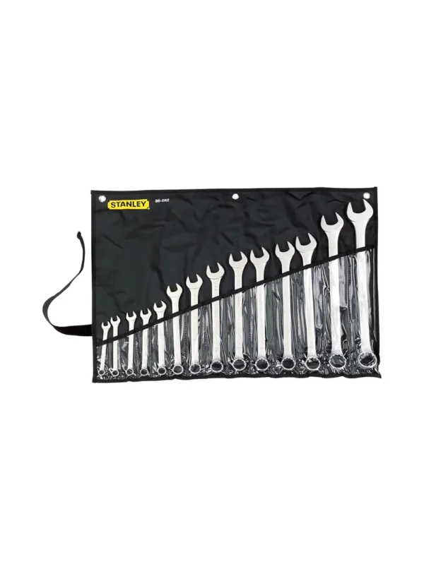 JUEGO DE LLAVES COMBINADAS 14 PIEZAS 10 A 32 MM STANLEY 86-082