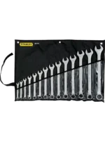 JUEGO DE LLAVES COMBINADAS 14 PIEZAS 3/8 A 1.1/4" STANLEY 86-970