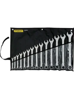 JUEGO DE LLAVES COMBINADAS 14 PIEZAS 3/8 A 1.1/4" STANLEY 86-970