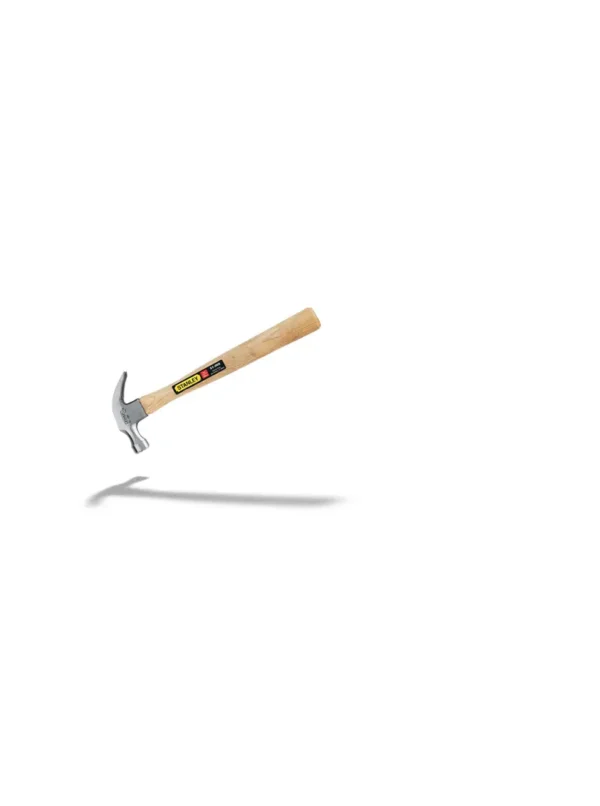 MARTILLO DE UÑA MANGO MADERA 18 MM STANLEY 51-265