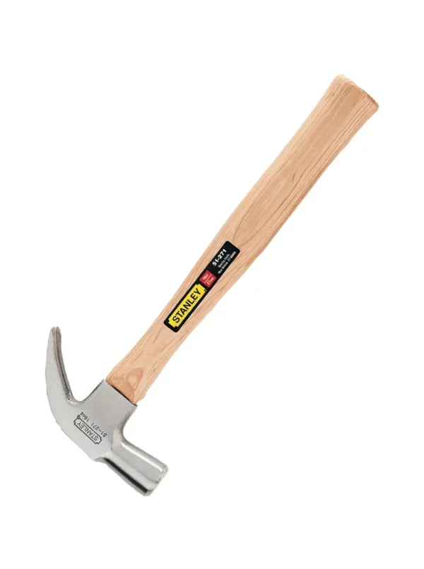 MARTILLO DE UÑA MANGO MADERA 27 MM STANLEY 51-271