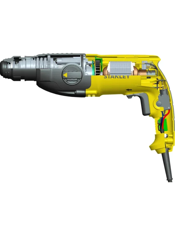 TALADRO PROFESIONAL ROTOMARTILLO SDS-PLUS 800 WATIOS SHR263K-B3 STANLEY