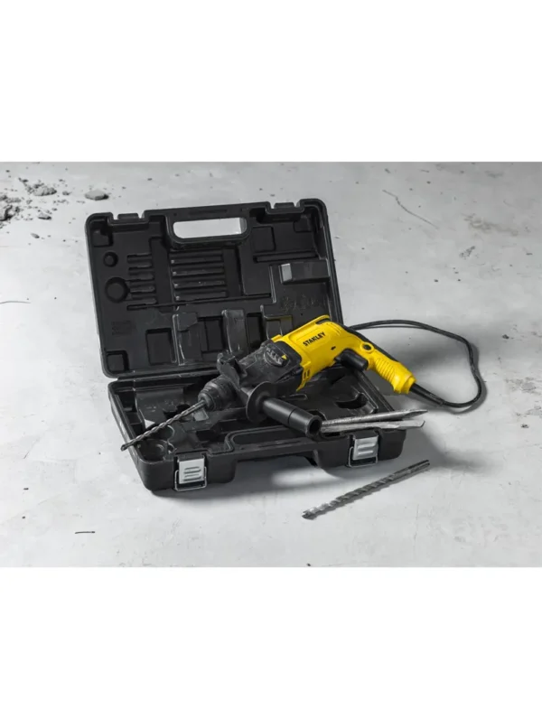 TALADRO PROFESIONAL ROTOMARTILLO SDS-PLUS 800 WATIOS SHR263K-B3 STANLEY