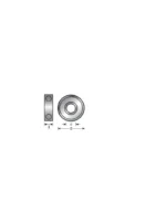 BALINERA PARA FRESA 1/2 X 3/16 47706 AMANA TOOL