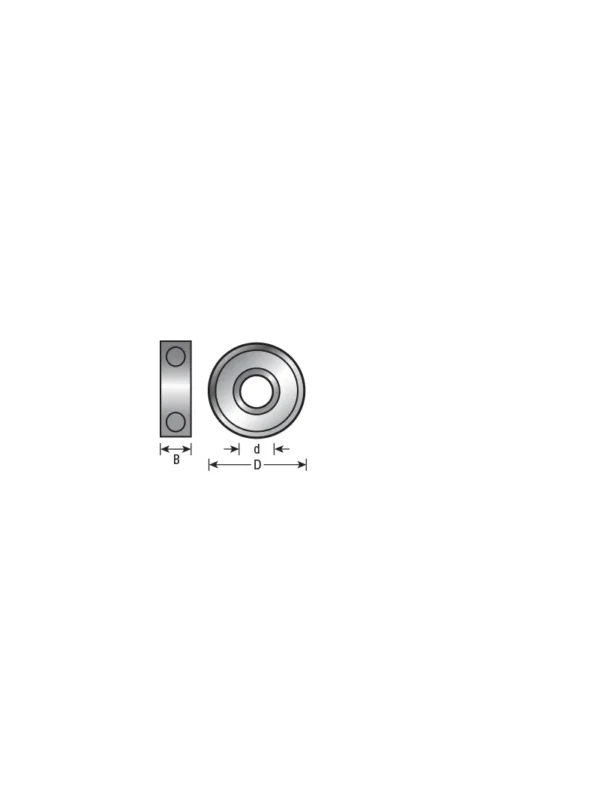 BALINERA PARA FRESA 3/8 X 1/8 47704 AMANA TOOL