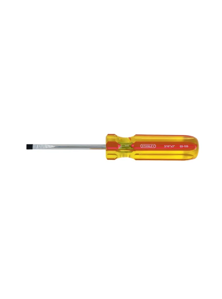 DESTORNILLADOR INDUSTRIAL PALA 3/16" X 3" STANLEY 69-109