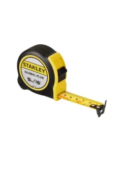 FLEXOMETRO CAJA PLASTICA GLOBAL 5 METROS STANLEY 30-716