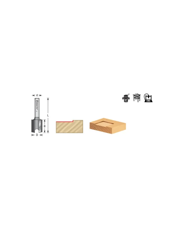 FRESA MORTAJADORA DE 1/2 45500 AMANA TOOL