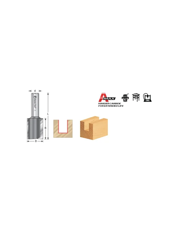 FRESA PARA ACANALAR DE 3/4 X 1.1/2 ESPIGO 1/2 45442 AMANA TOOL